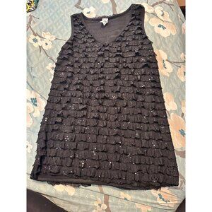 6 FOR $15 Discreet medium black tank top